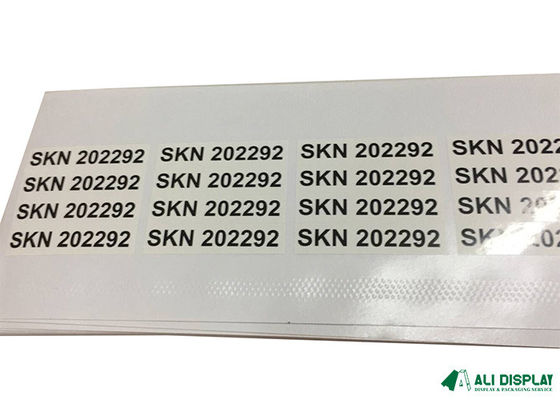 CDR Rectangle Adhesive Label Sticker CMYK Glossy Adhesive Circle Stiker