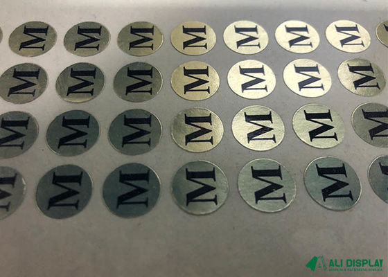 CMYK Vinyl Perekat Label Stiker 30mm CDR Kemasan Label Stiker PVC Pantone