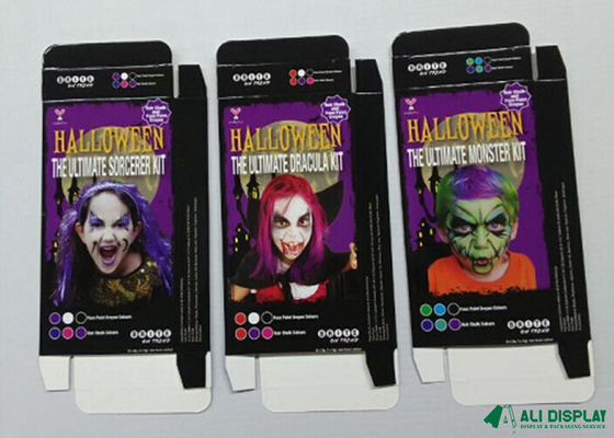 Kotak Hadiah Rias Karton untuk Produk Sekali Pakai Liburan Dicetak Kotak Kemasan